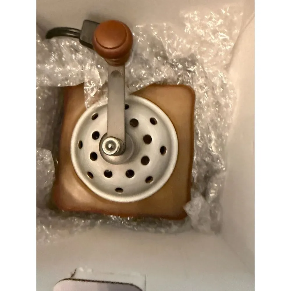 Scentsy Morning Grind Retired Coffee Grinder Wax Warmer w/ Original Box